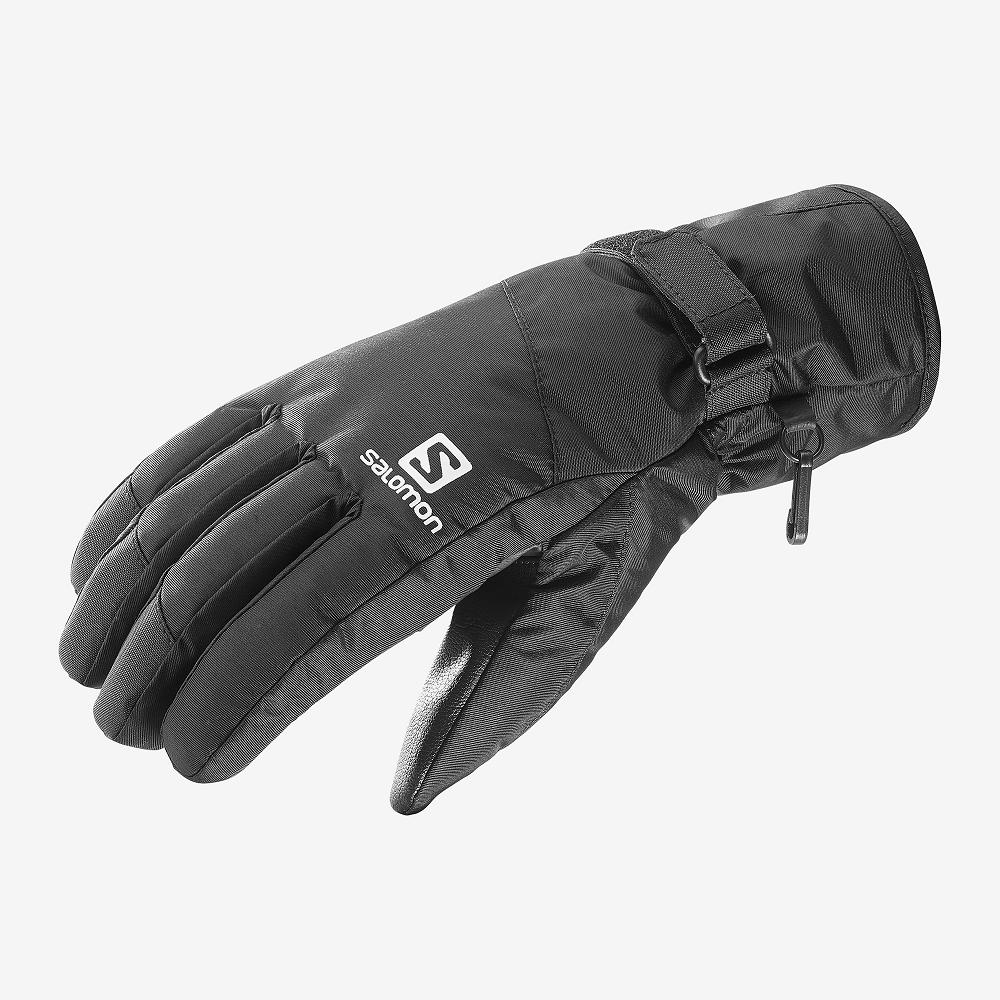 Guantes Salomon Hombre Negras - Salomon Argentina FORCE DRY M ,490582-ULR